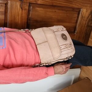 Fossil  Dusty Rose Crossbody